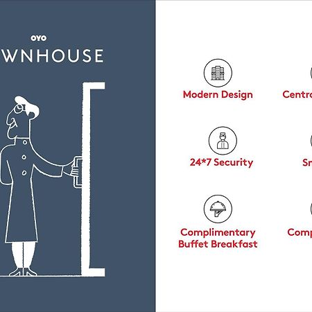 Townhouse Ss Aero Prime Hotell Shamshabad Eksteriør bilde